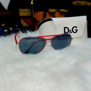 Red Dolce & Gabbana Sunglasses